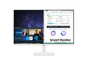 Samsung 68,6 cm 27'' - 1920 x 1080 pixels - Full HD - Blanc LS27AM501NUXEN