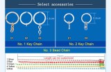 CN-008 Acrylic key chain