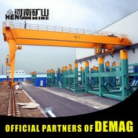 Engineering 5 ton 20 ton 50 Ton Semi Gantry Crane Design Drawing Semi Gantry Crane For...