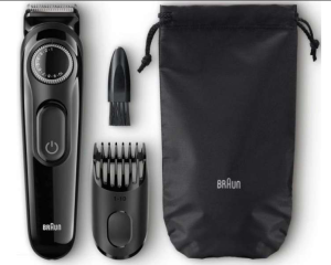 BRAUN Tondeuse à barbe BT3000 (Noir)