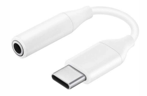 Samsung Adaptateur USB-C vers Jack 3,5mm Blanc EE-UC10JUWEGWW