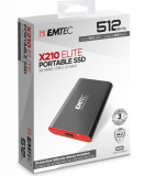 EMTEC X210 ELITE Portable SSD 512GB 3.2 Gen2 Retail ECSSD512GX210