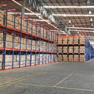 Warehouse heavy duty drive in rack