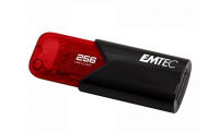 Clé USB 256GB EMTEC B110 Click Easy (Rouge) USB 3.2 (20MB/s)