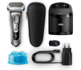 BRAUN Rasoir Series 9 Pro 9465cc Wet & Dry avec Smartcare 5-en-1 et étui de voyage