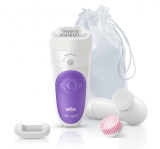 Braun Silk-épil 5 5/870 SensoSmart Épilateur Électrique Violet et 5 Accessoires