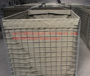 Military HESCO barrier, HESCO wall