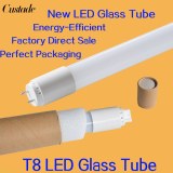 Un tube de verre de la lampe T8 del 600mm 900mm 1200mm