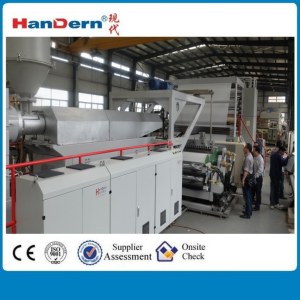 Ligne d'extrusion de film respirant