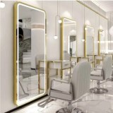 Brass LED Bathroom Mirror