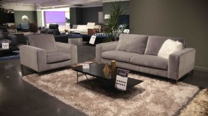 American Style Modern Leather Sofa 5525B#