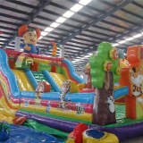 15  8 inflatable type bears to the slides