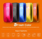 Dual USB Polymer Power Bank 6000mAh Digits Touchable LED Display