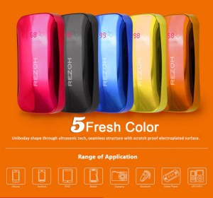 Dual USB Polymer Power Bank 6000mAh Digits Touchable LED Display