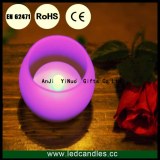 Glass tealight cup for candle