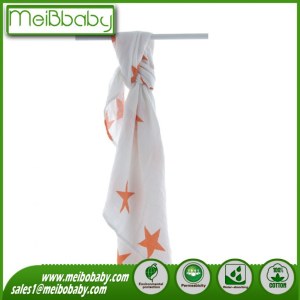 Infant newborn swaddle cotton muslin swaddle blanket