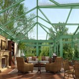 Réfléchissant verre enduit