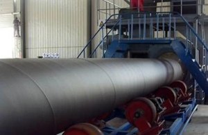 3PE ANTI-CORROSION STEEL PIPE PRODUCTION LINE