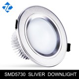 20w led downlight AC85-265V 50/60Hz 500lm hight power 2years warranty silvery AL+froste...