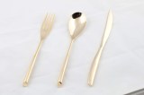 Fine stainless steel flatware