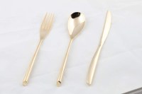 Fine stainless steel flatware