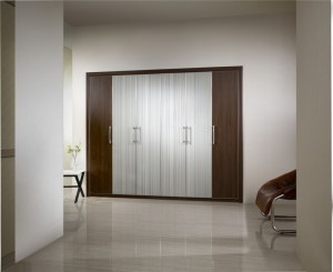 Customized MFC Ready Made Bedroom Furniture Wardrobe