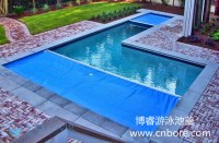 Automatic soft swimming pool cover