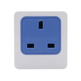 Wireless Remote Control Electrical Outlet Switch for Household Appliances, blue UK smar...