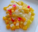 Canned fruit cocktail