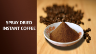 Spray dried instant coffee origin Viet Nam