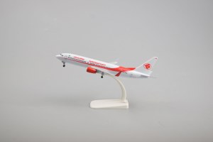 20cm B737 AIR ALGERIE Resin Aircraft Plane Model Gift