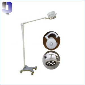 JQ-LED200M Mobile led lampe d'examen portable lampe d'examen chirurgicale lampadaire