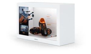 21,5 "32" 43 "49" 55 "65" 75 "85" Vitrine transparente