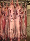 Beef carcasses, poultry meat