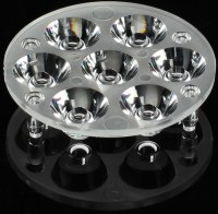 Plastic optical and LED lenses lamp lenses