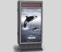 Outdoor advertising lightbox F-03