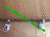 Hang isolation screen for decoration