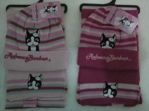 Set 2 pièces bonnet écharpe.