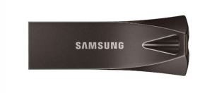 Samsung Clé USB BAR Plus 128GB Gris Titane MUF-128BE4/APC