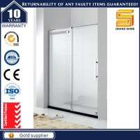 2015 Latest Design Square Frameless Sliding Shower Panel