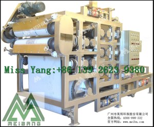 Automatic Sludge Belt Filter Press For Cassava & Tomato Dewatering