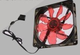 Greatcooler 12cm LED fan red GTC-014