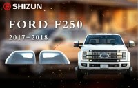 2018 Ford F-250 F250 Side Mirror Cover Plastic Chrome