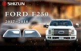 2018 Ford F-250 F250 Side Mirror Cover Plastic Chrome