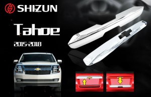 2018 Chevrolet Tahoe Tailgate Trunk Trim Plastic Chrome