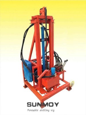 SHD260D Diesel Engine Hydraulic Drilling Rig