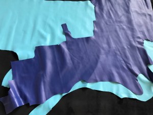 Scraps leather goods for African markets