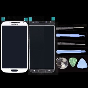 Samsung Galaxy S4 Display Glas kaufen + Werkzeugset weiss