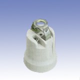 Porcelain lamp holder 519D-1 E27