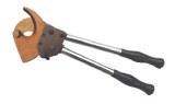 Portable ratchet scissors cable cutter